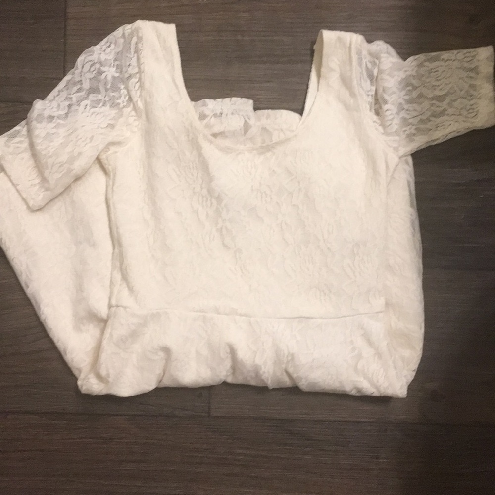 White Lacey Dress